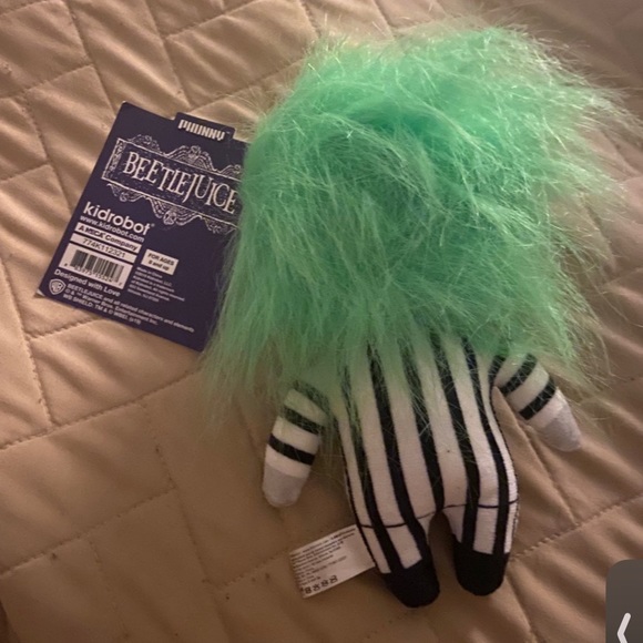 Kid Robot Beetlejuice Plush NEW - Picture 2 of 2